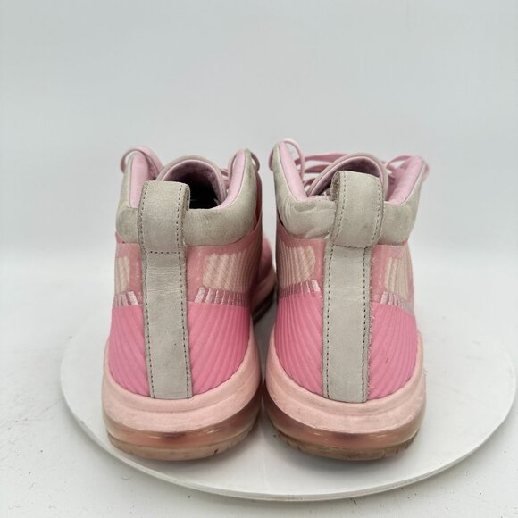 Nike Lebron X John Elliot Icon Quick Men Size 13 AQ0114-600 Strike Pink Shoes - Picture 5 of 11